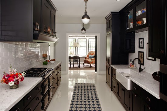 Kitchen designed by Amy Beth Cupp Dragoo of ABCD Design, as featured in the Wall Street Journal.