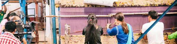 'Nine Million Stars' is a video project produced by Jan Kath and Label STEP that celebrates Nepali carpet weaving as a sustainable alternative to migrant labour. Staring famed Nepali actress Reecha Sharma and noted Nepali stage actor Tika Bhakta Jirel, directed by the award-winning Tsering Rhitar Sherpa. - The Ruggist | Image courtesy of Jan Kath.