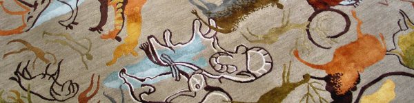 Paleolithic Cum Modern, Caverna Rug by Olga Fisch, The Ruggist