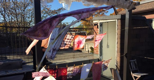 Natural Dying Art Day at Creative Matters with The Ruggist | Image by The Ruggist