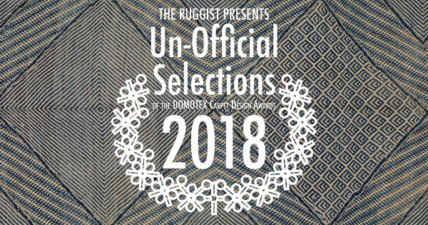 The Ruggist presents Un-Official Selections of the DOMOTEX Carpet Design Awards 2018. | Image of Moroccan Kilim courtesy of Bazar de Sud via DOMOTEX. | The Ruggist