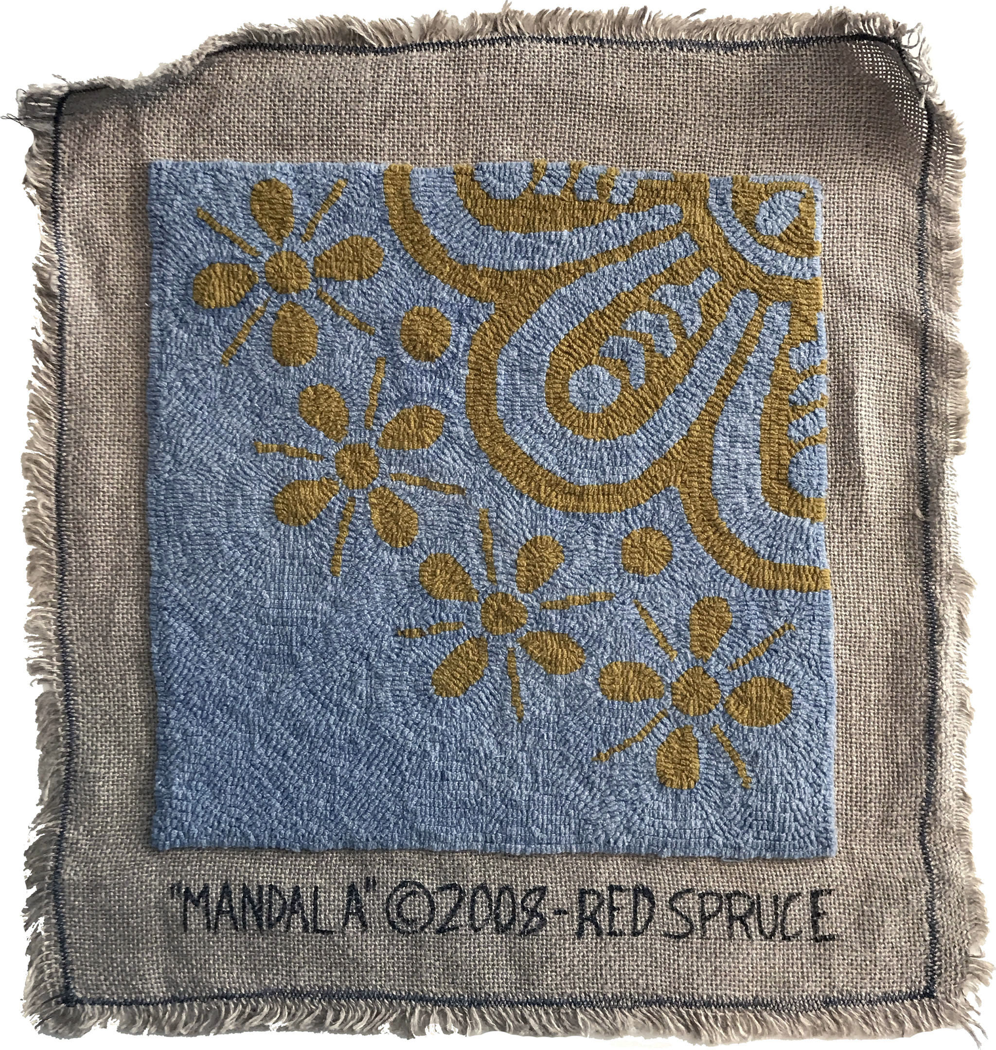 'Mandala' sample shown in the studio quality by Red Spruce. | Image: The Ruggist file.